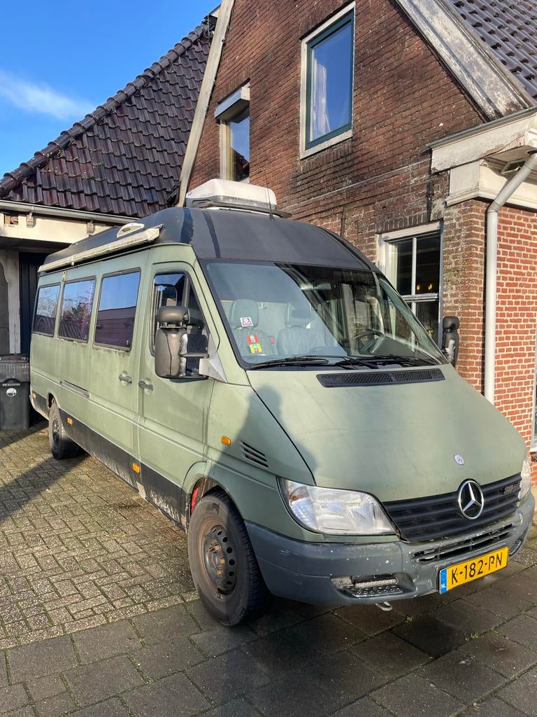 Mercedes Sprinter 311cdi vlotte Camper van 7meter, Buscamper of Camperbus, Tot en met 3, Particulier, Airconditioning
