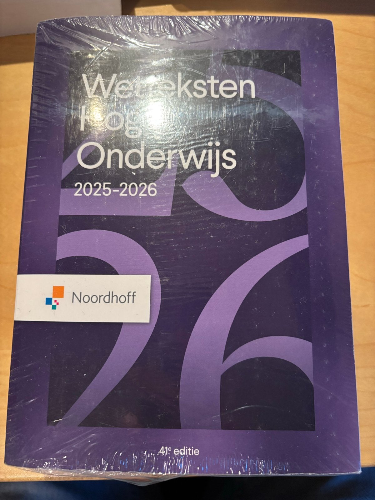 Wetteksten Hoger Onderwijs 2025-2026 (41e editie) Nieuw, Boeken, Ophalen of Verzenden, Nieuw