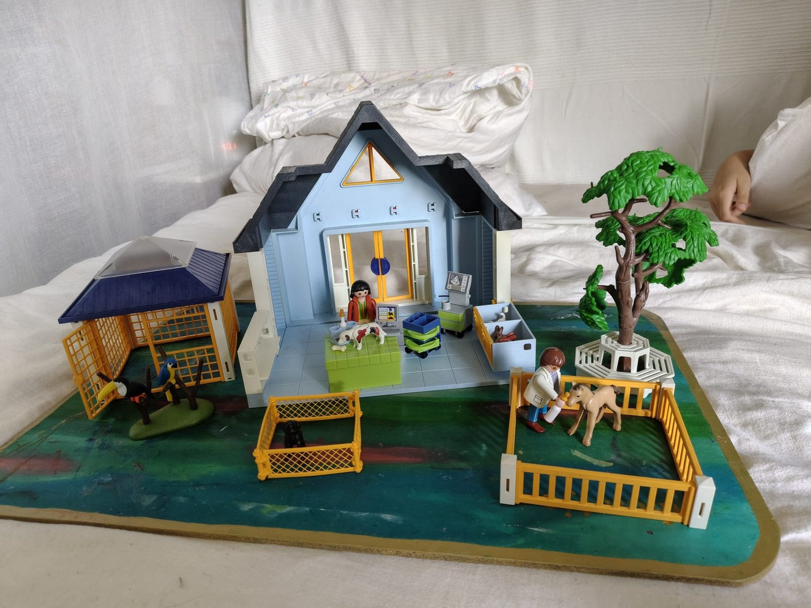 Playmobil dierenkliniek, Kinderen en Baby's, Speelgoed | Playmobil, Ophalen, Gebruikt