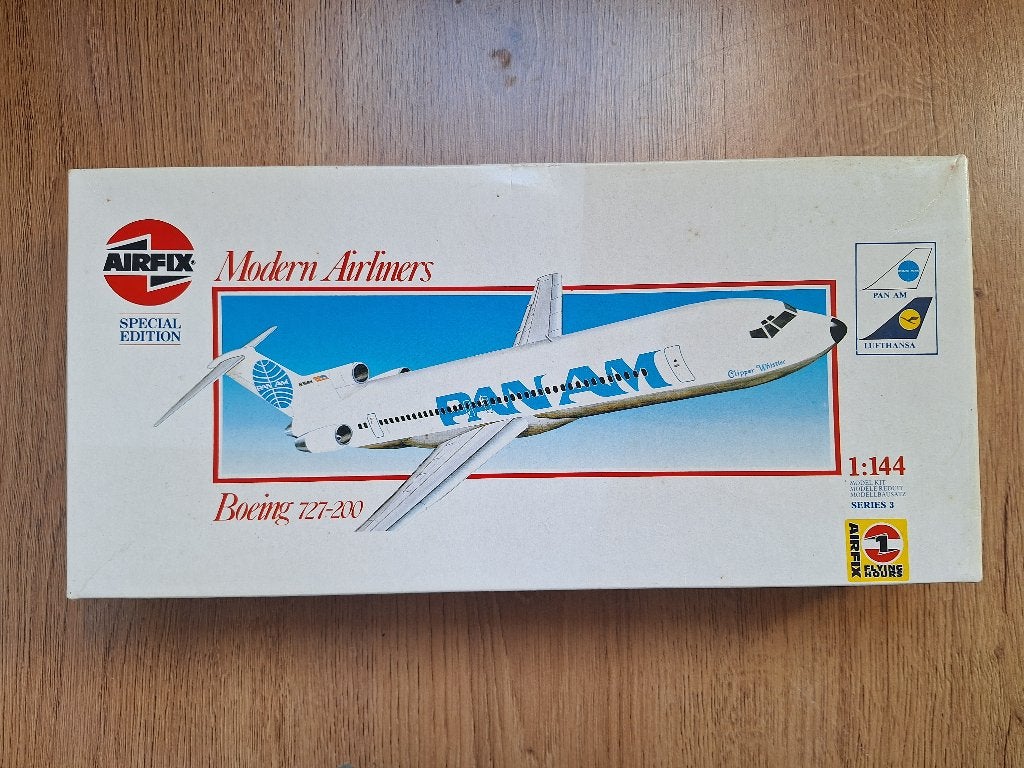 1:144 1/144 Airfix Boeing 727-200, Overige merken, 1:144 tot 1:200, Ophalen of Verzenden, Zo goed als nieuw