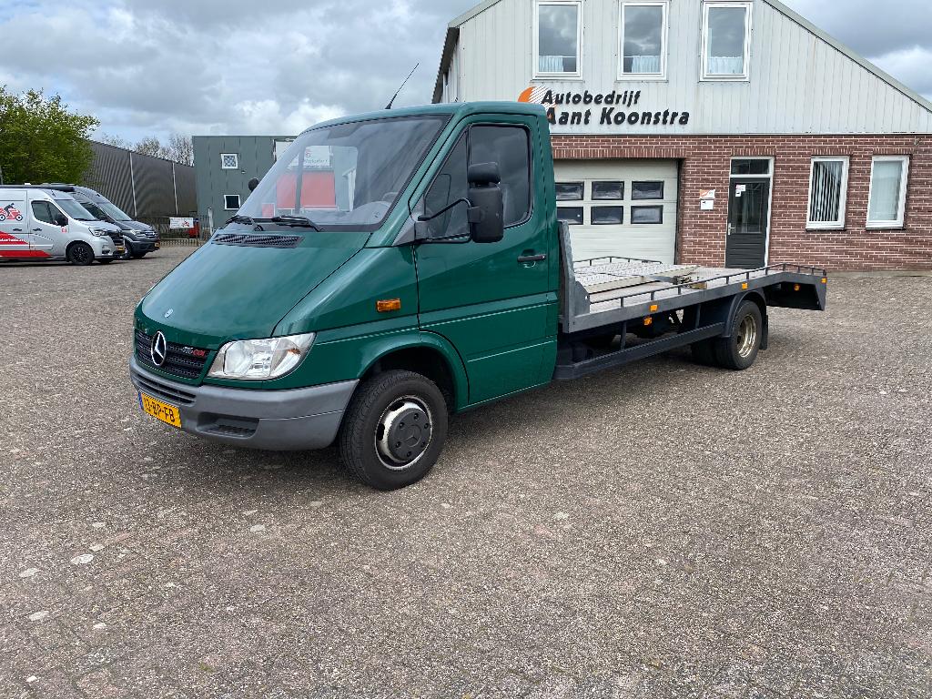 Mercedes-Benz Sprinter 416CDI Oprijauto AIRCO APK Mei 2027, Auto's, Bestelauto's, 2430 kg, 156 pk, 3000 kg, Bedrijf
