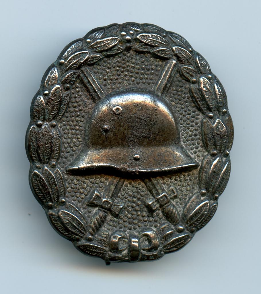 WO1 Silver Wound Badge, Verzamelen, Ophalen of Verzenden, Landmacht, Duitsland, Lintje, Medaille of Wings