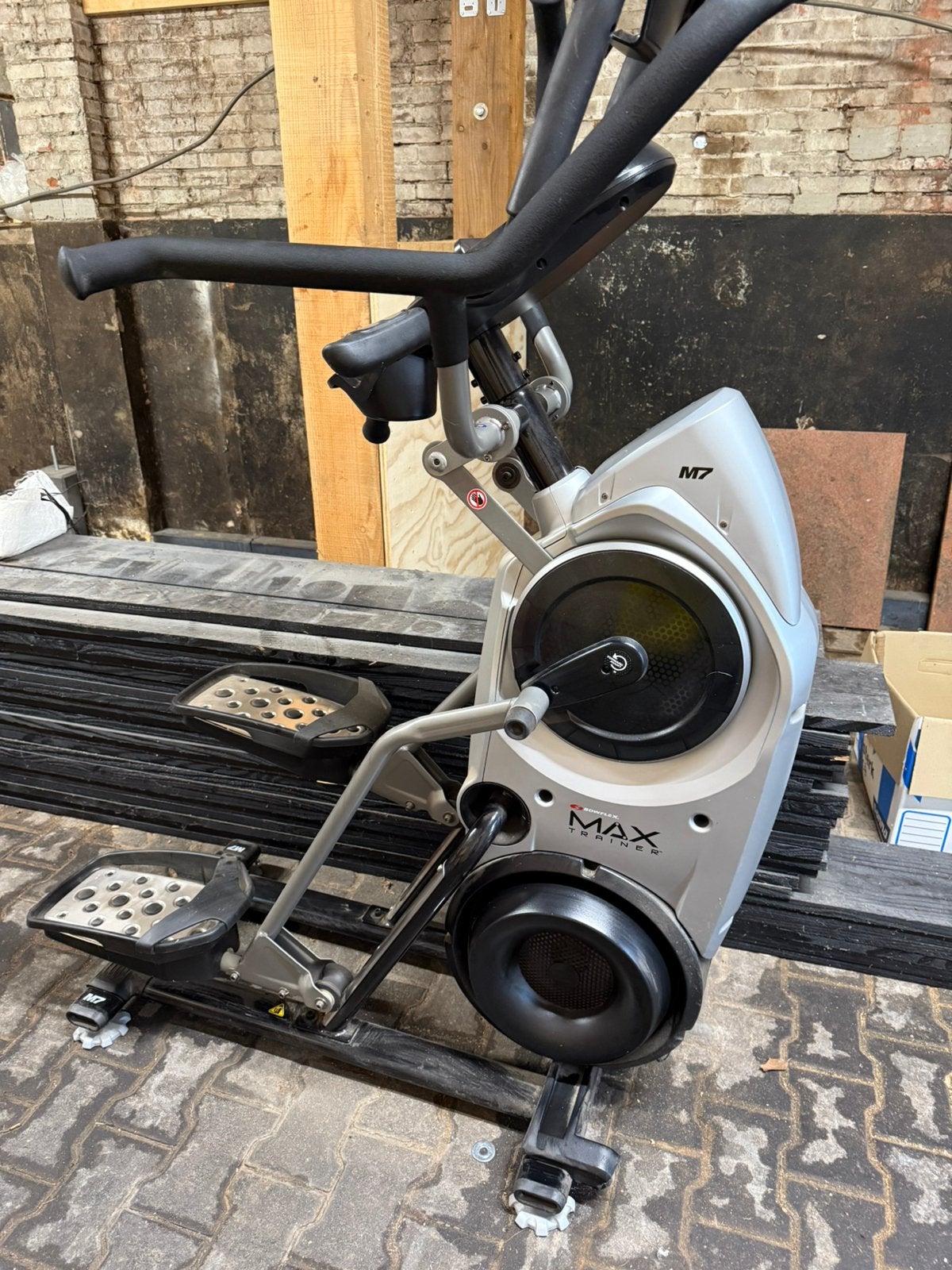 Bowflex Max trainer M7, moet weg !, Ophalen, Overige materialen, Zo goed als nieuw, Crosstrainer