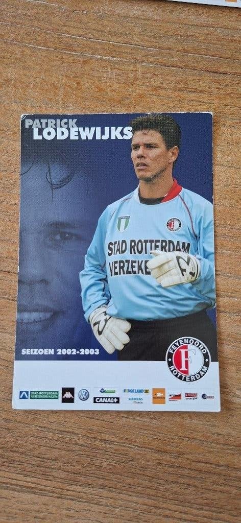 Spelerskaart; Patrick Lodewijks # Feyenoord PSV, Ophalen of Verzenden, Nieuw, Feyenoord, Spelerskaart