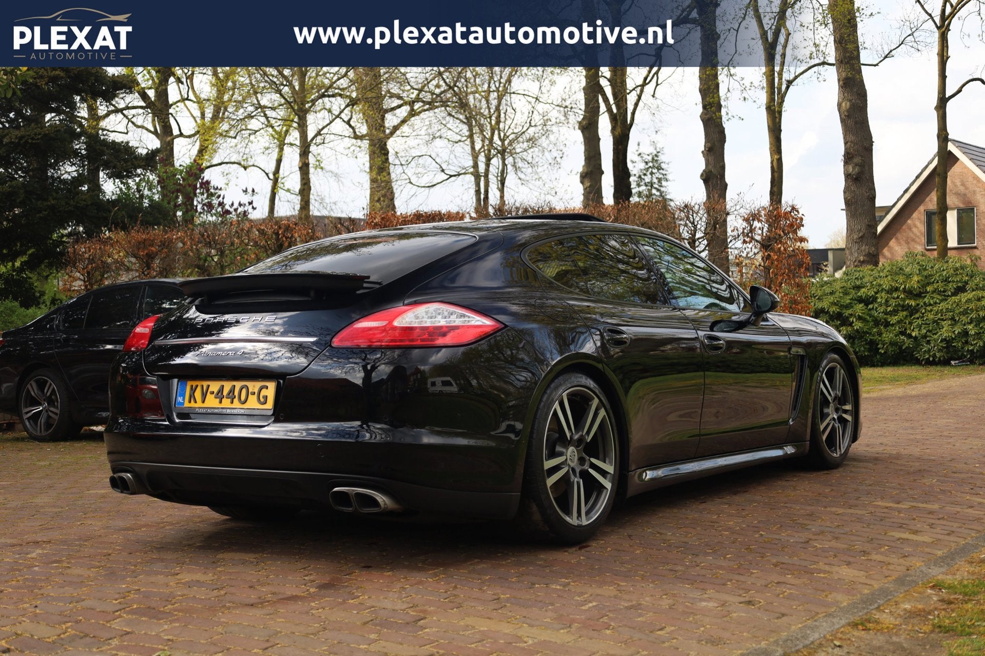 Porsche Panamera 3.6 4 PDK. | Sportuitlaat Pakket | Lederen, Automaat, Gebruikt, Zwart, 4 stoelen