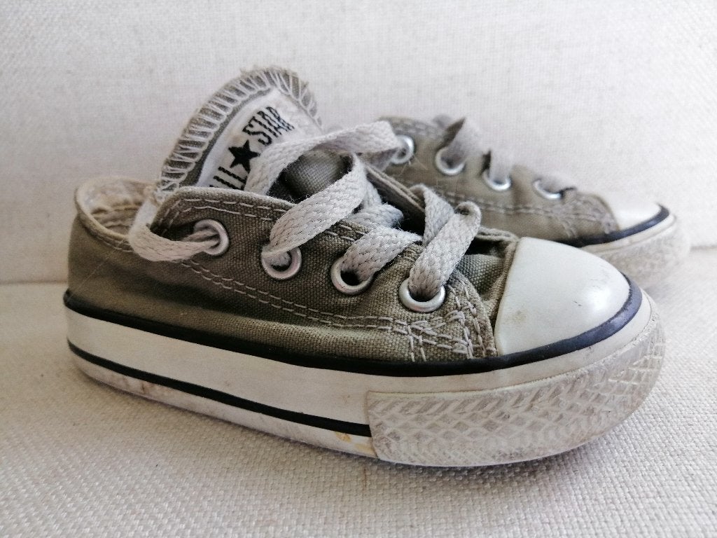 ALL STARS van CONVERSE sneakers grijs maat 21, Jongen of Meisje, Schoenen, Ophalen of Verzenden, Zo goed als nieuw
