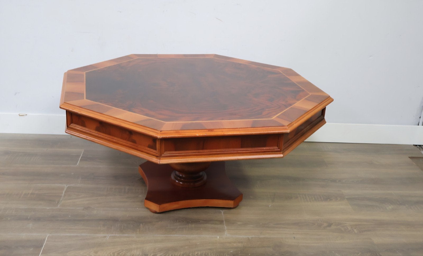 Antieke Art deco salontafel met lades - Wortelnoten hout, Antiek en Kunst, Antiek | Meubels | Tafels, Ophalen