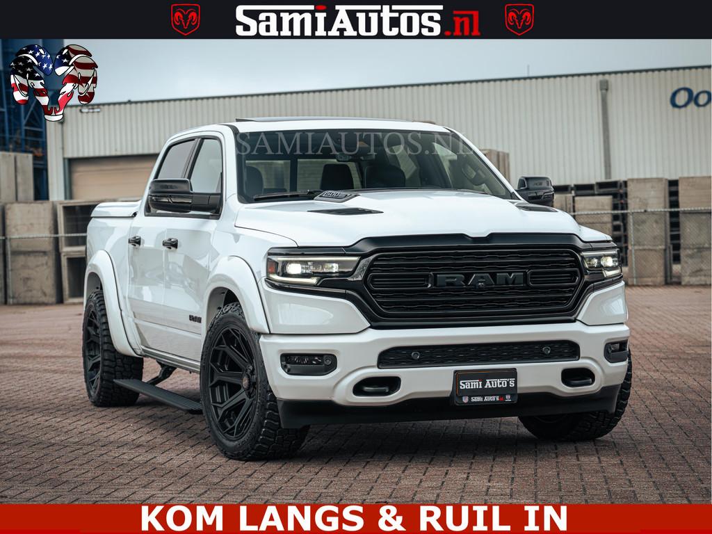 Dodge Ram 1500 Limited Night | 5.7 V8 Hemi Full Option | LPG, Auto's, Automaat, 5654 cc, Met garantie (alle), 402 pk
