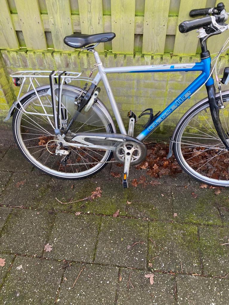 Gazelle genève lite hybrid., Ophalen, Gebruikt, Versnellingen, 57 tot 61 cm