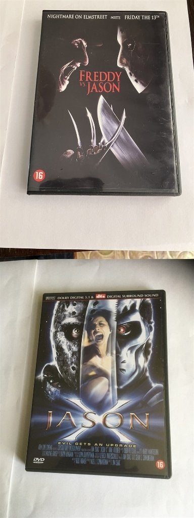 freddy vs jason + jason x dvd, Alle leeftijden, Ophalen of Verzenden, Zo goed als nieuw, Slasher