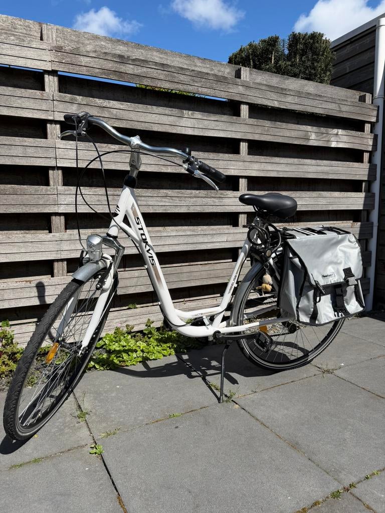 Damesfiets van stokvis, Fietsen en Brommers, Elektrische fietsen, Ophalen, Zo goed als nieuw, Overige merken