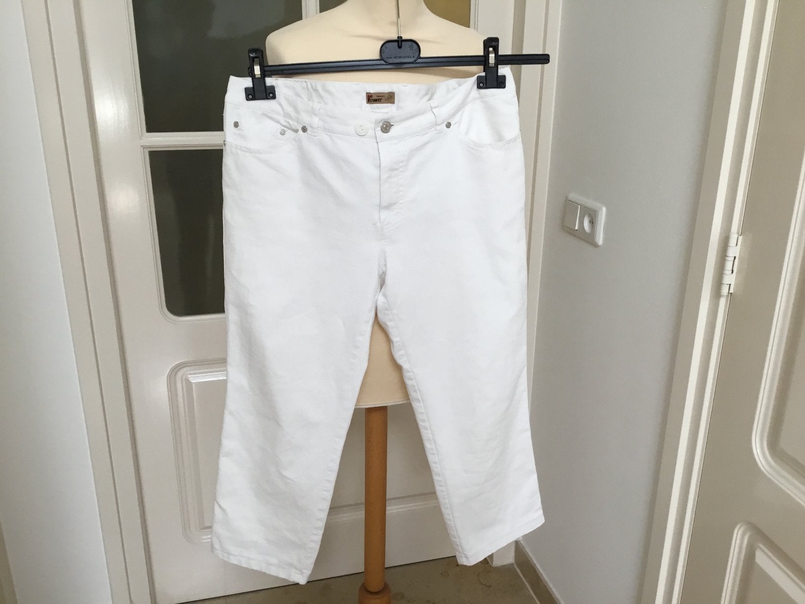 Te koop ROSNER dames broek, Kleding | Dames, Ophalen of Verzenden, Zo goed als nieuw, Wit, W30 - W32 (confectie 38/40)
