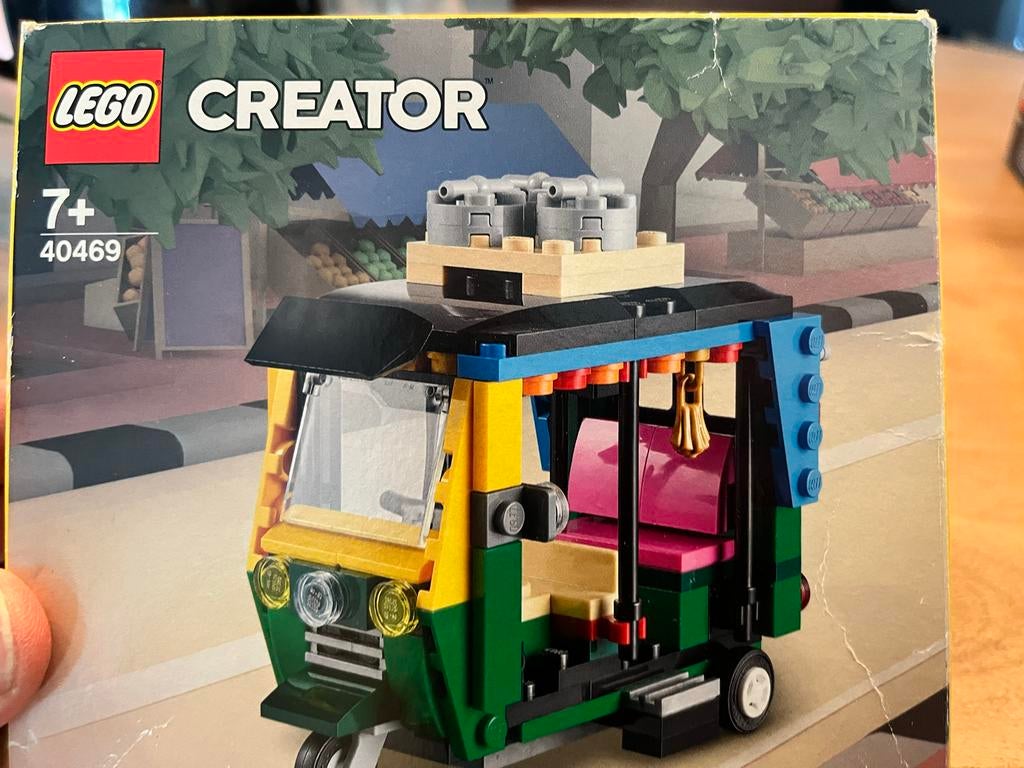 Lego Creator Tuk Tuk (40469), Ophalen of Verzenden, Zo goed als nieuw