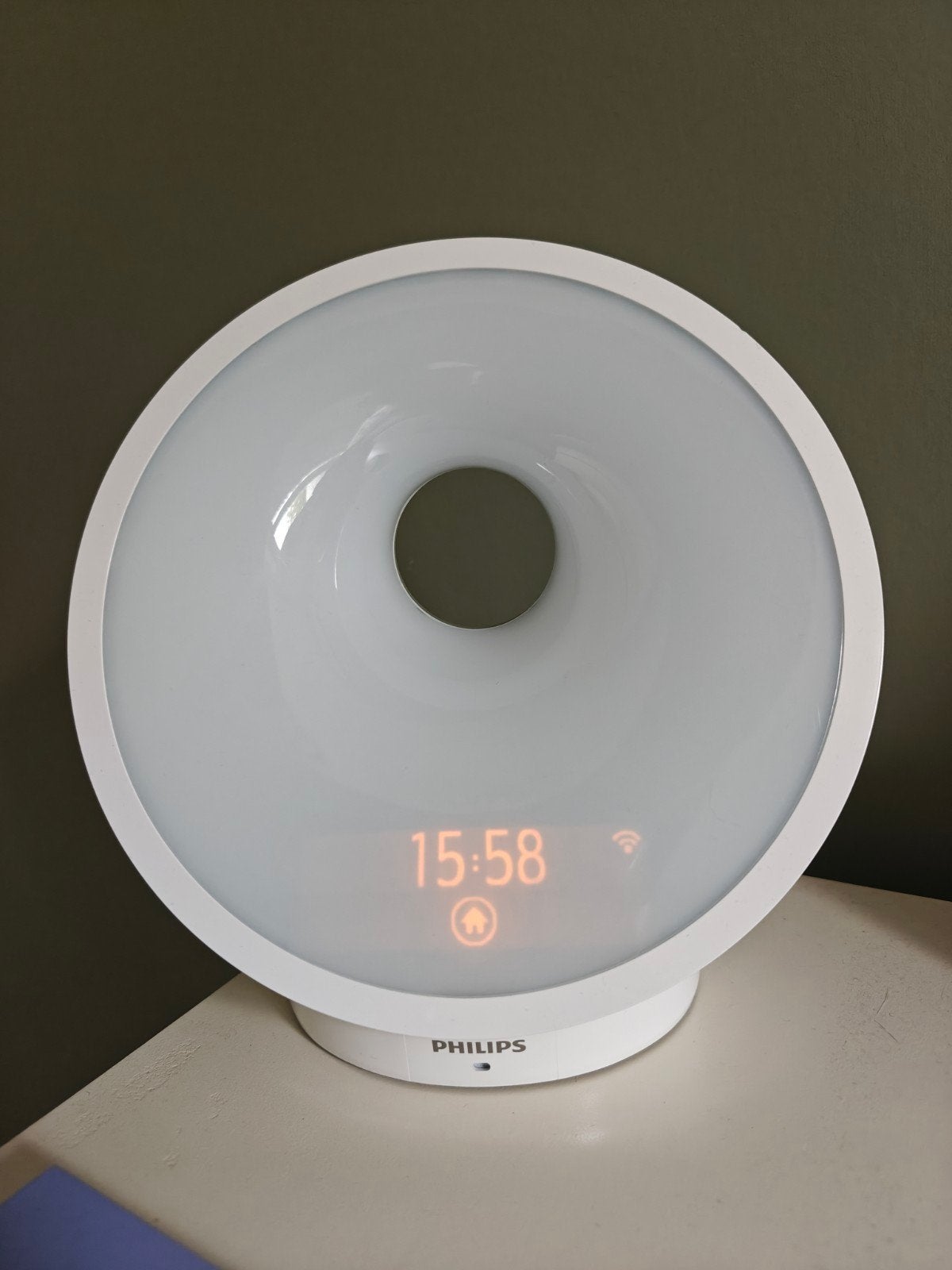 Philips wakeup light, Witgoed en Apparatuur, Wekkers, Ophalen of Verzenden, Zo goed als nieuw, Digitaal
