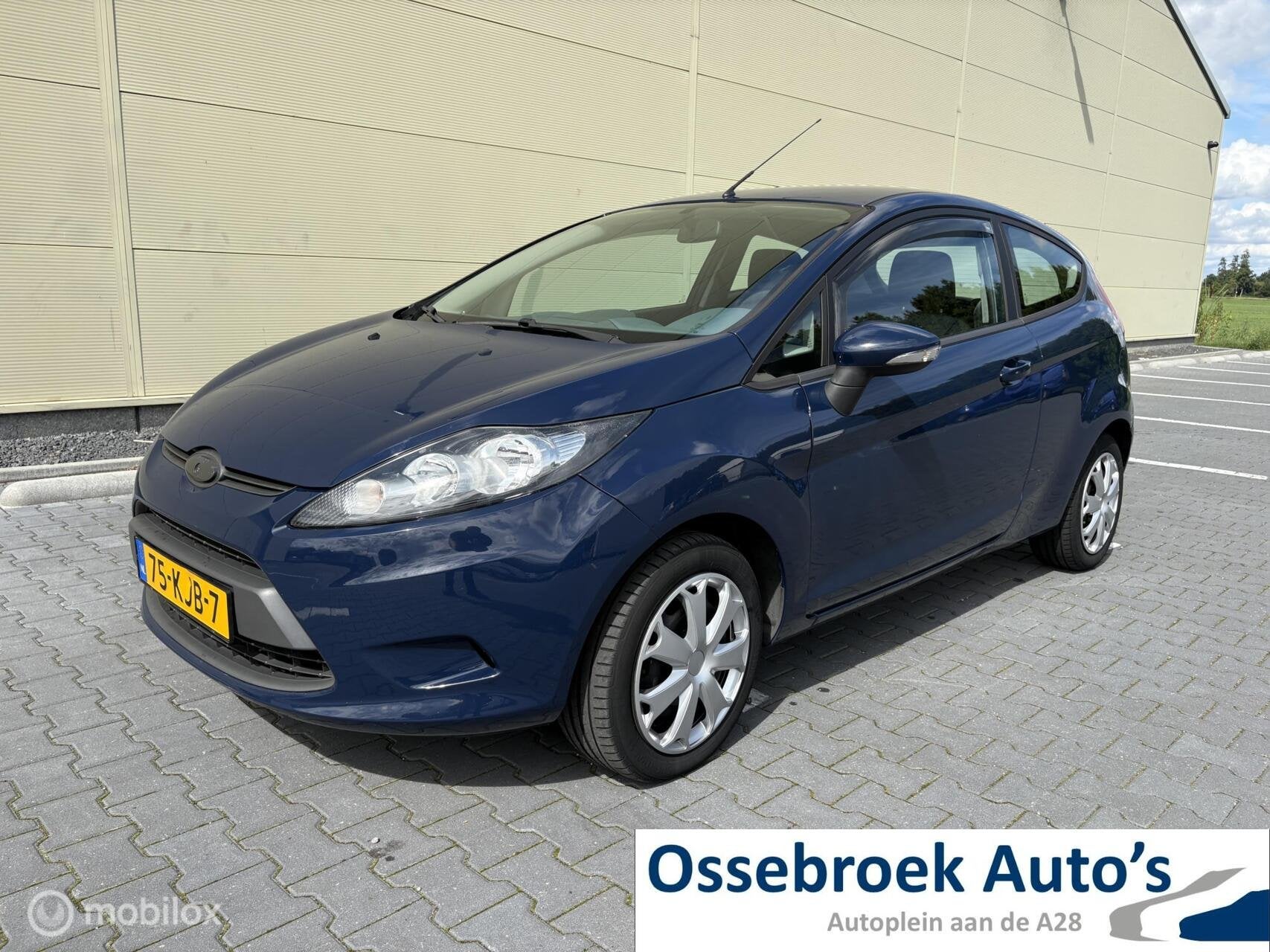 Ford Fiesta 1.25 Limited Airco 132dkm 2009 Trekhaak, Voorwielaandrijving, Euro 5, Gebruikt, 4 cilinders