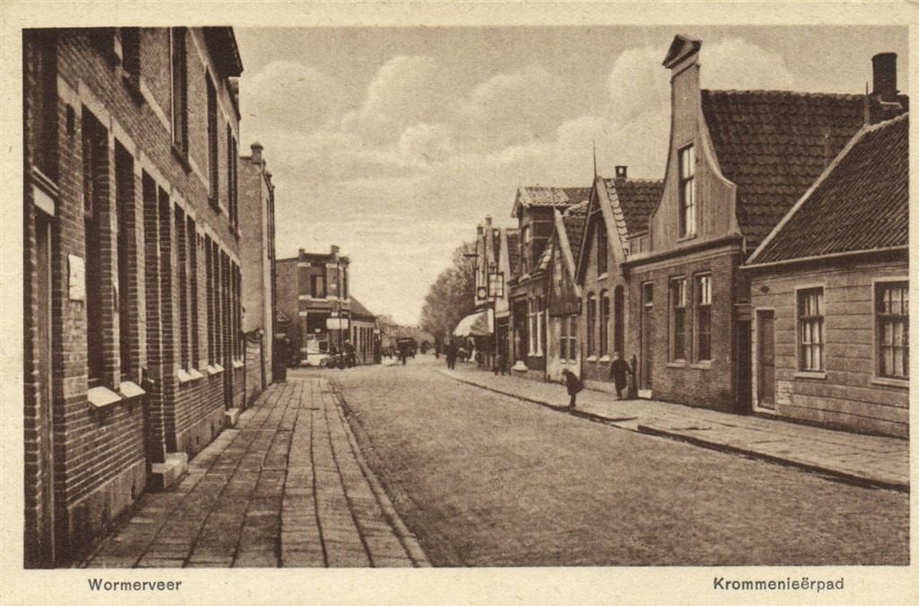 Wormerveer - Krommenieerpad - ongelopen, Verzenden, 1920 tot 1940, Ongelopen, Noord-Holland