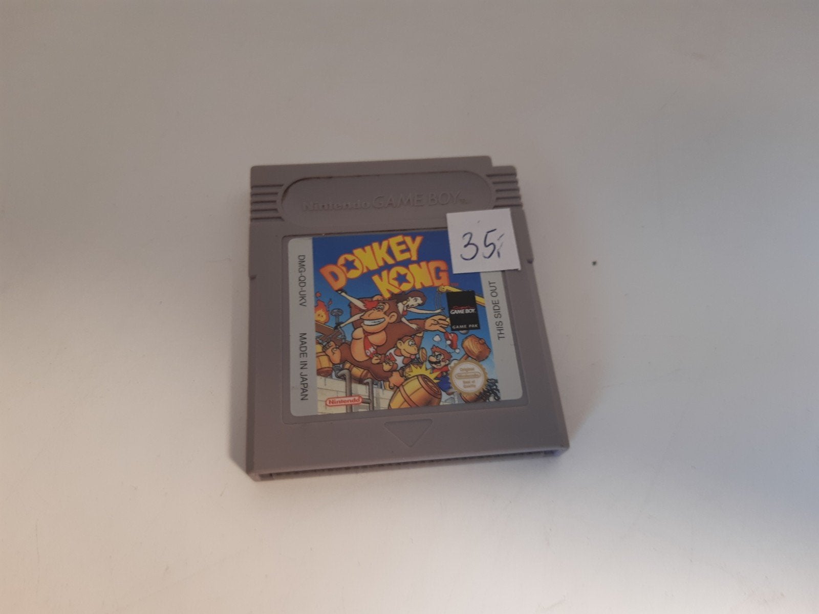 Donkey Kong Game Boy (DMG-QD-UKV) - Klassieke Game, Nintendo, Gebruikt, 1 speler, Vanaf 3 jaar