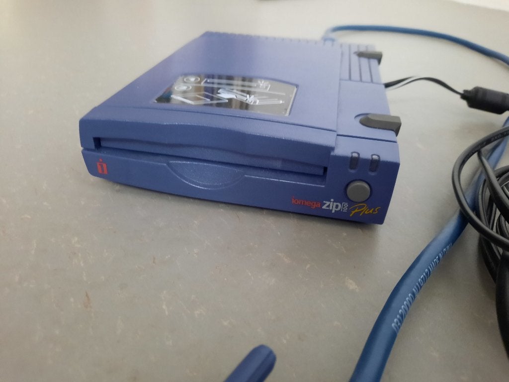 Iomega ZIP plus drive, Computers en Software, Ophalen, Gebruikt, Desktop, Overige aansluitingen