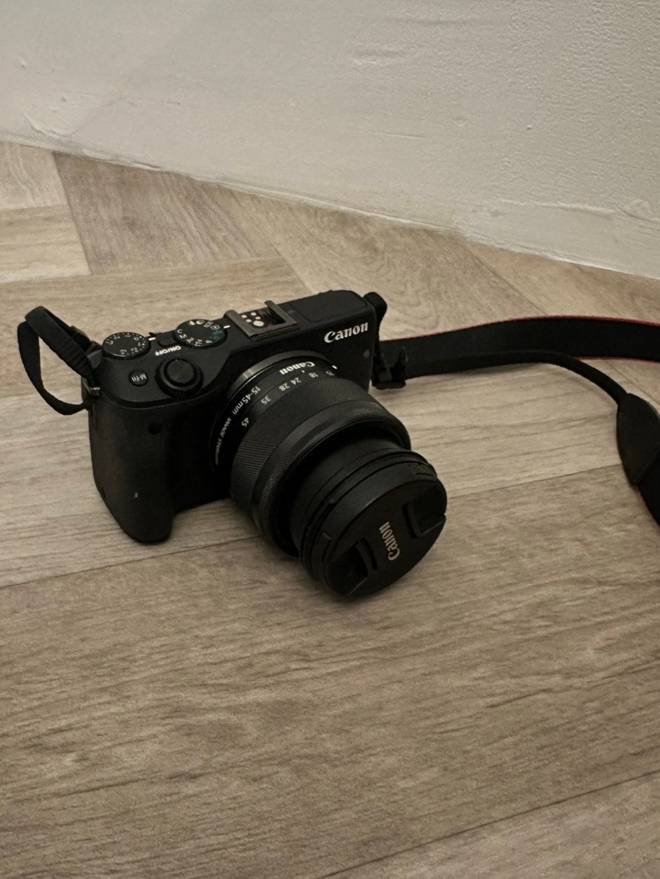 Canon eos M3, Audio, Tv en Foto, Fotocamera's Digitaal, Lensdop, Canon, Zo goed als nieuw, Geen optische zoom