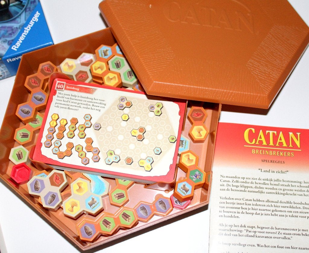999 Games Catan breinbrekers puzzelspel 1 speler(8+), Een of twee spelers, Nieuw, Ophalen of Verzenden, 999games