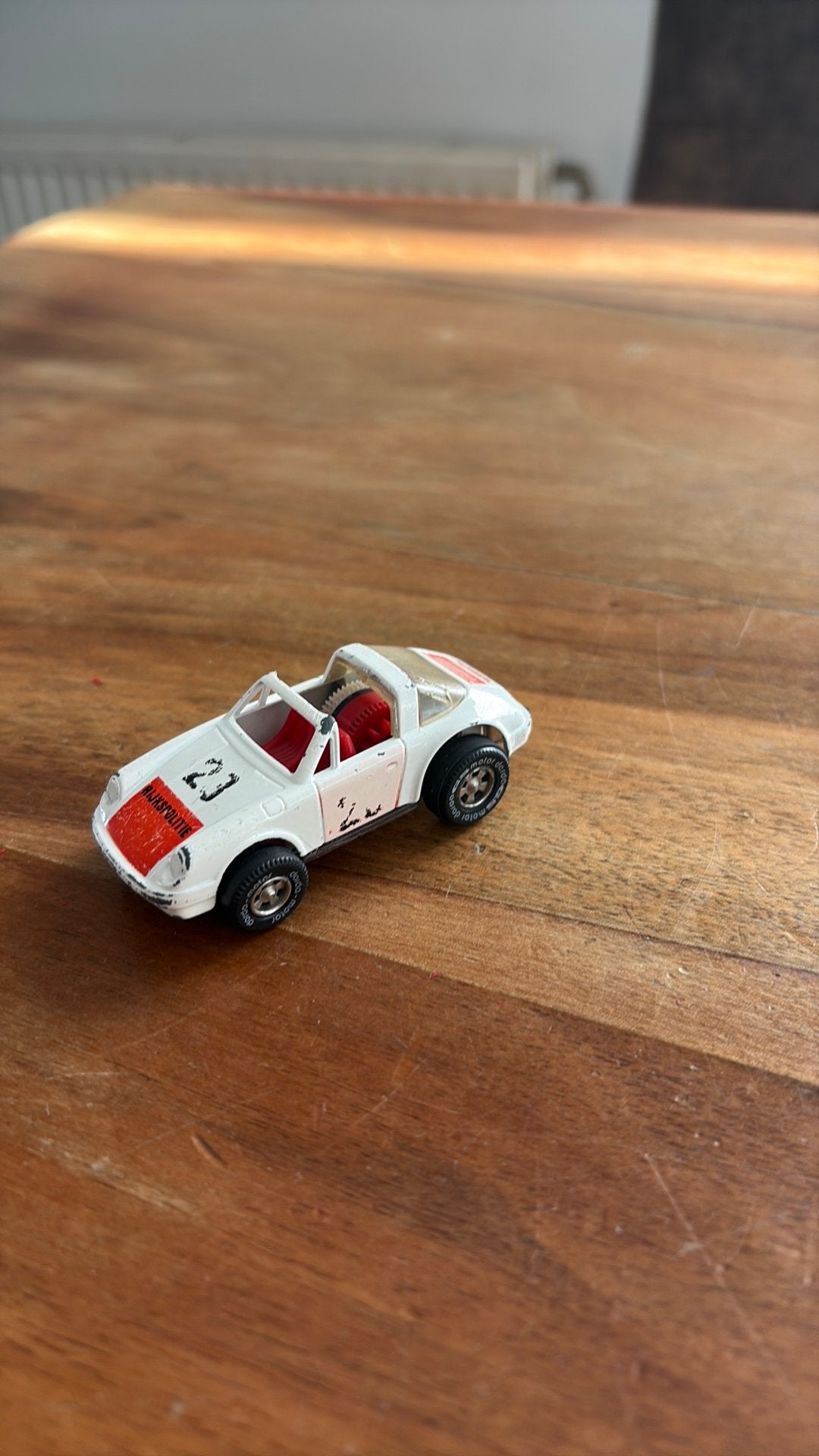 Darda porsche 911 rijkspolitie, Verzamelen, Ophalen of Verzenden, Zo goed als nieuw