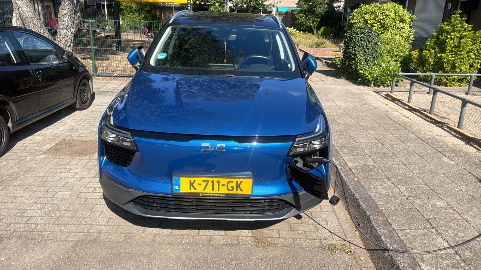 Aiways U5 63 kWh 204pk 2020 Blauw Elektrisch Z, Auto's, Aiways, U5, 74 pk, Zwart, Blauw