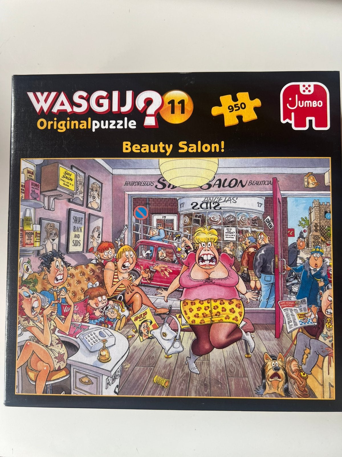 Wasgij puzzel. 950 stukjes, Ophalen, 500 t/m 1500 stukjes, Zo goed als nieuw