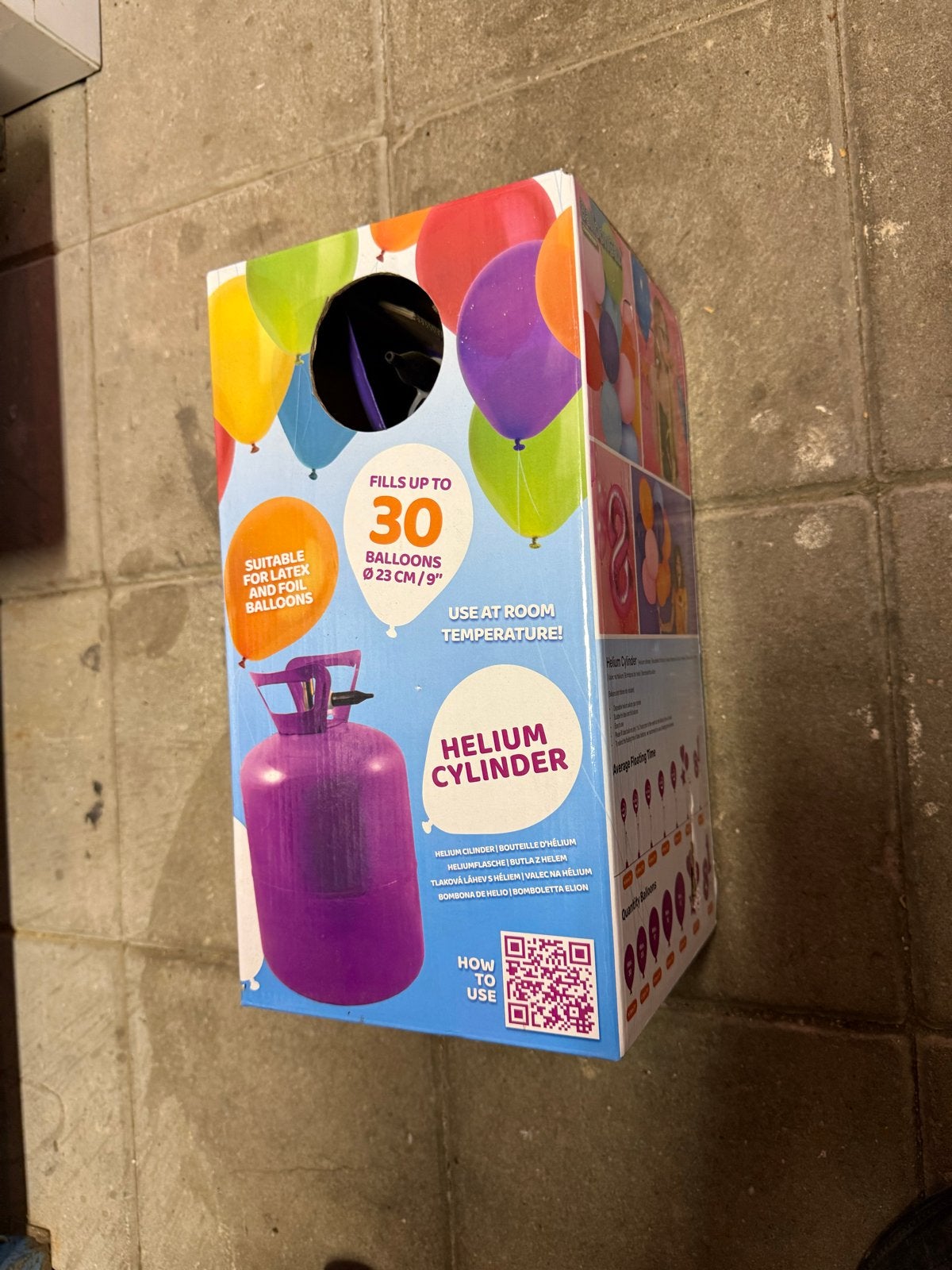 Heliumtank voor ballonnen, Ophalen, Nieuw, Feestartikel, Verjaardag