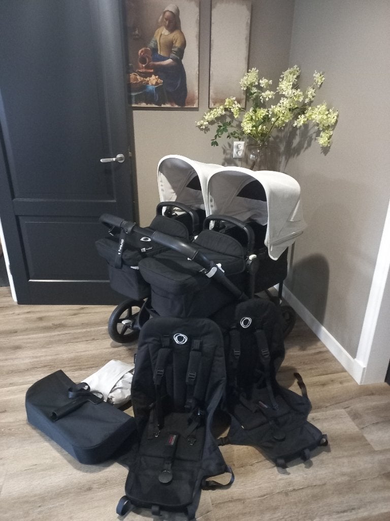 Bugaboo donkey5 twin of duo, Ophalen, Bugaboo, Zo goed als nieuw, Combiwagen