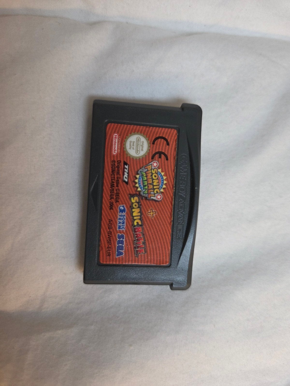 sonic pinball party. gba sonic battle, Gebruikt, 1 speler, Ophalen of Verzenden, Vanaf 3 jaar
