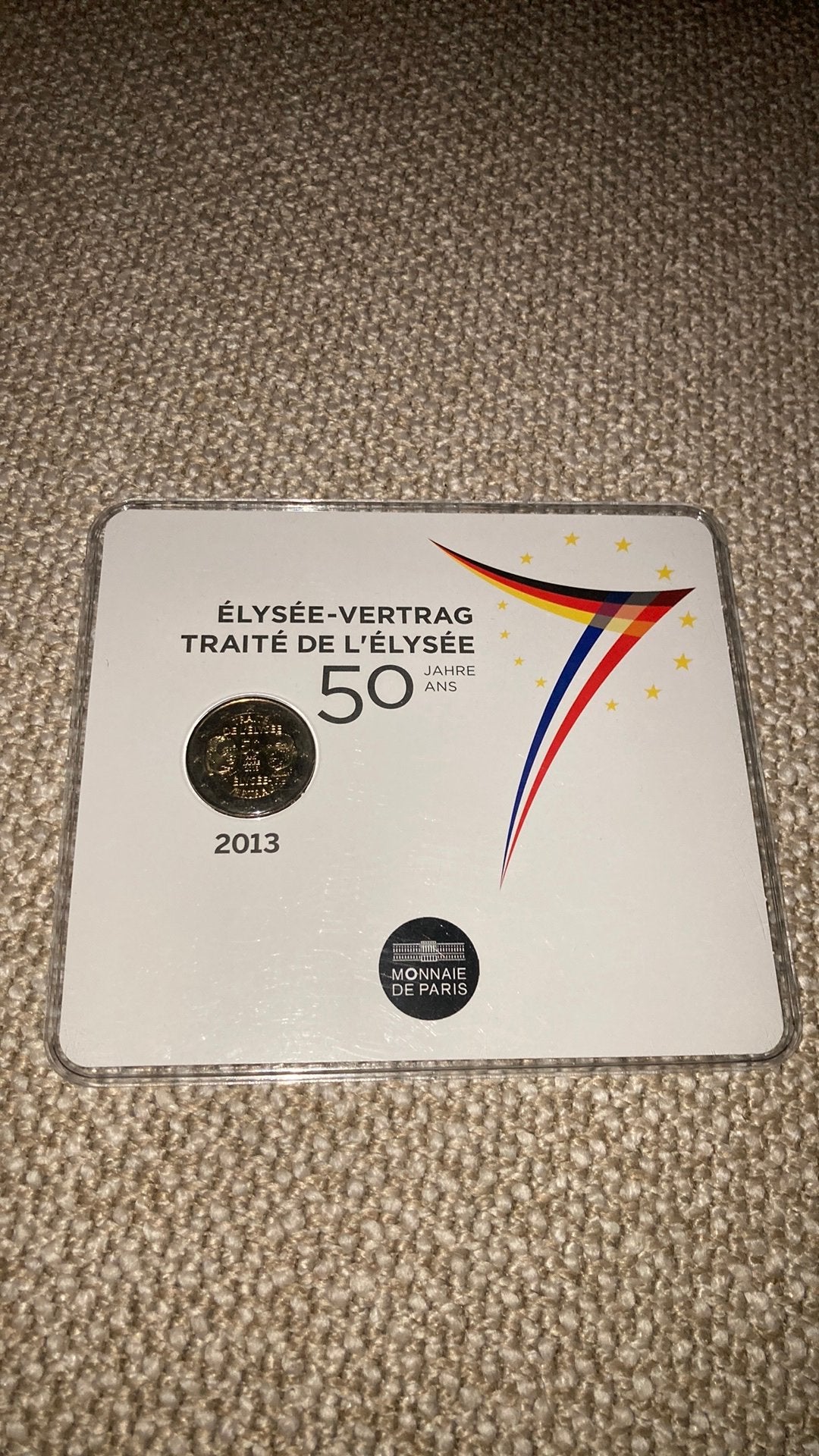 €2 coincard Frankrijk 2013 - Élysée, Ophalen of Verzenden, Frankrijk, 2 euro