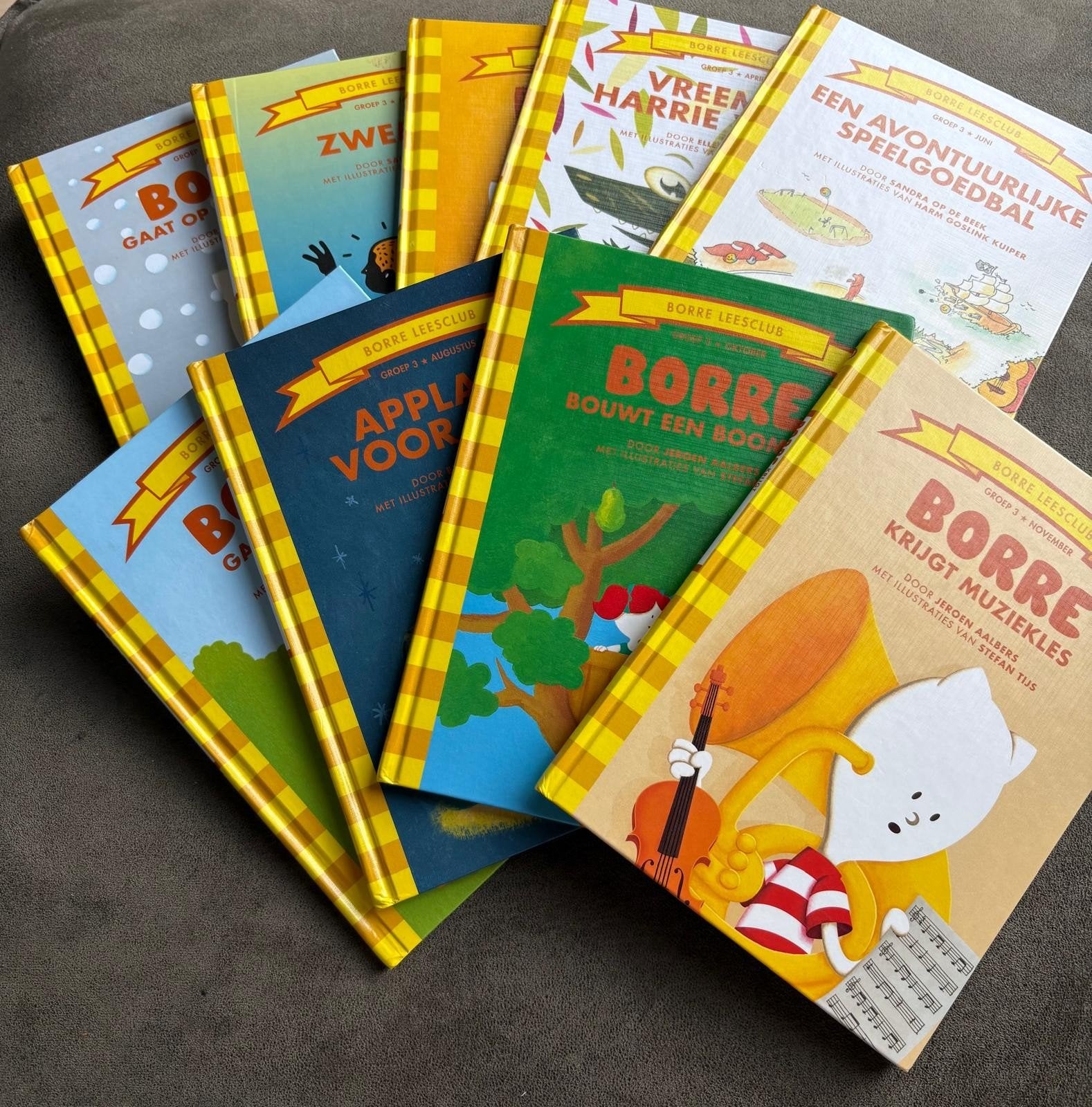9 Borre boeken - Borre Leesclub, Ophalen, Gelezen, Diverse auteurs, Fictie algemeen
