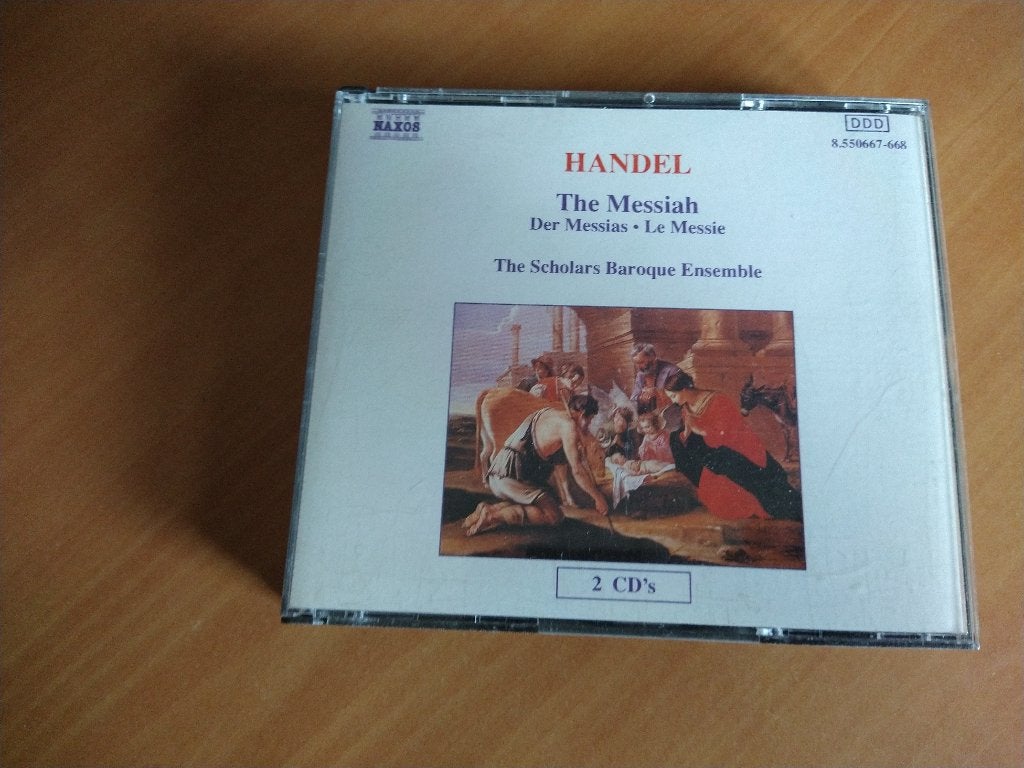 2-CD Handel - The Messiah, Ophalen of Verzenden, Classicisme, Zo goed als nieuw, Kamermuziek