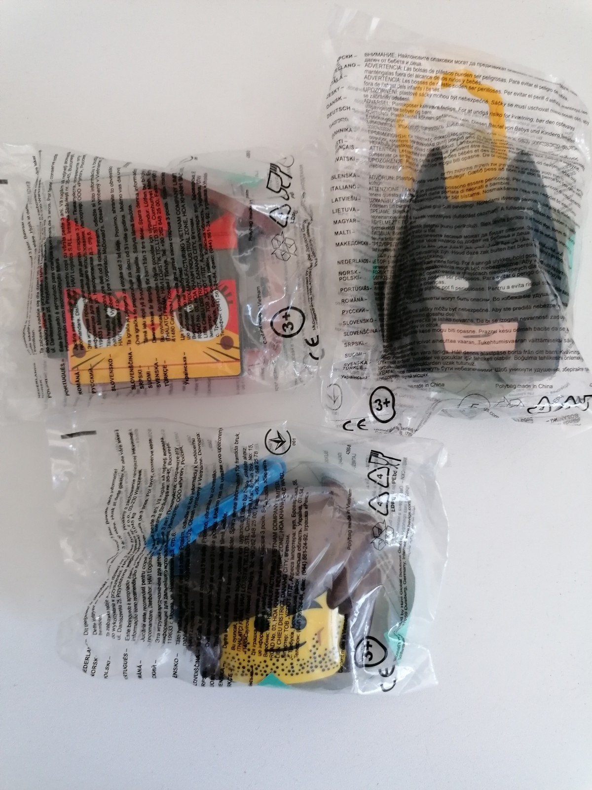 Nieuwe Lego McDonald's Happy Meal Speeltjes - Set van 3, Ophalen of Verzenden, Nieuw, Overige merken