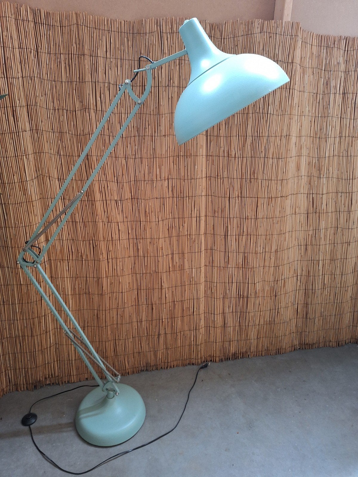 Mint groene vloerlamp, Ophalen, 150 tot 200 cm