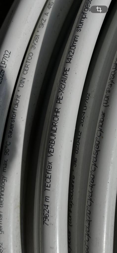 TeCeflex Verbundbuis PE-Xc/Al/PE 14x2.0mm, Doe-het-zelf en Verbouw, Buizen en Afvoer, Overige materialen, Minder dan 20 mm, 6 meter of meer