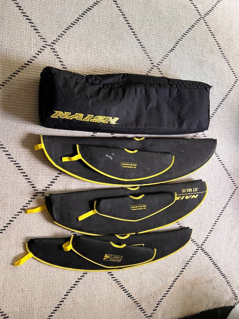 zeer complete naish foilset, Ophalen, Gebruikt, Wingsurfset