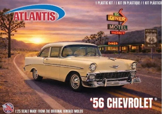 Bouwdoos 1956 Chevy Atlantis, Hobby en Vrije tijd, Modelbouw | Auto's en Voertuigen, Overige merken, Auto, Groter dan 1:32, Nieuw
