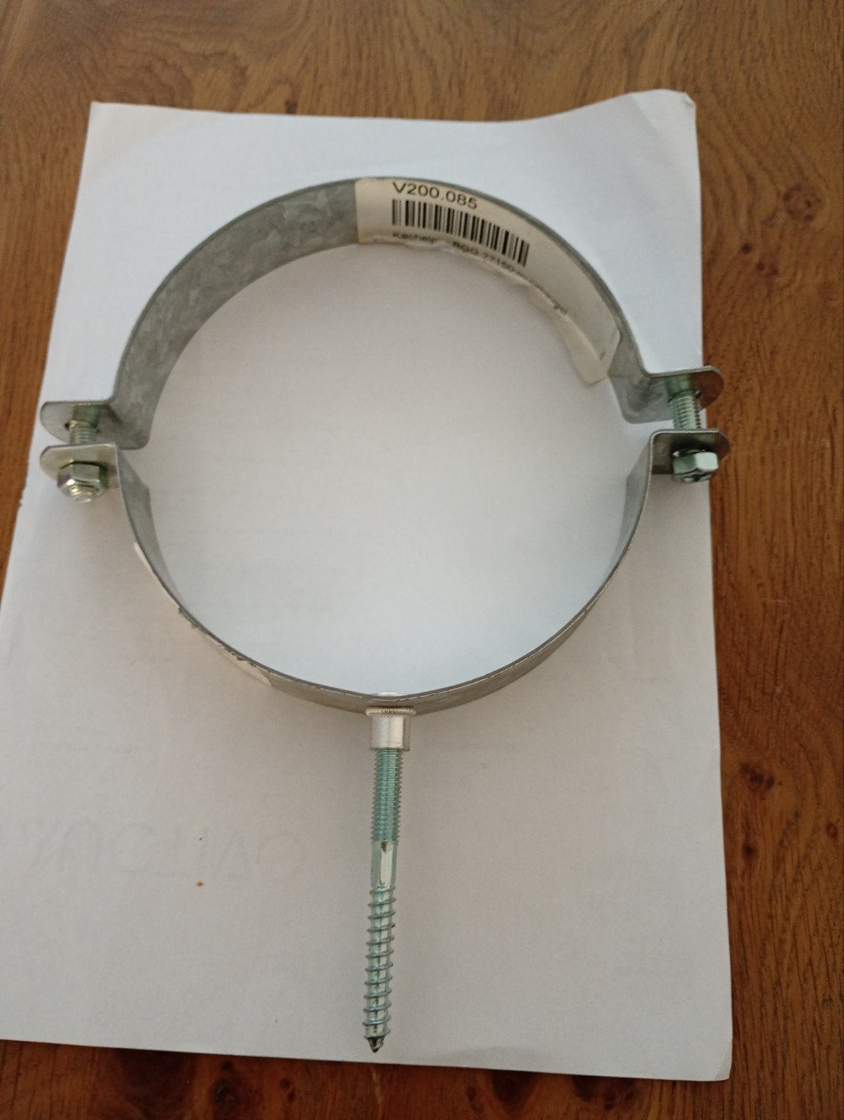 Nieuw Kachelpijp muurbeugel 150mm, Ophalen of Verzenden, Nieuw, Overige typen