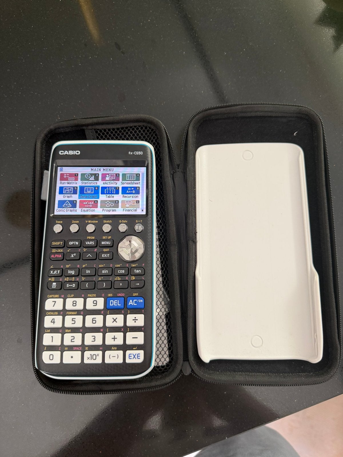 Casio fx cg50 rekenmachine, Diversen, Ophalen of Verzenden, Grafische rekenmachine, Zo goed als nieuw