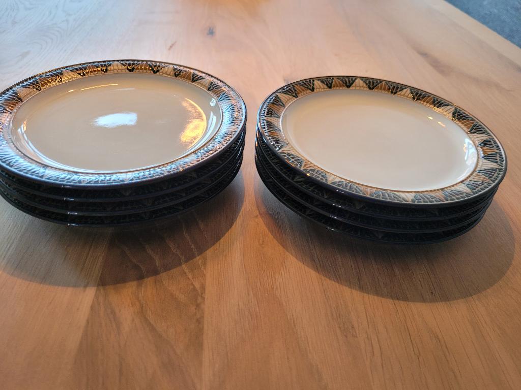 Denby Boston Spa t Keramieke schaaltjes (gebak ?) 18 cm, Antiek en Kunst, Ophalen of Verzenden