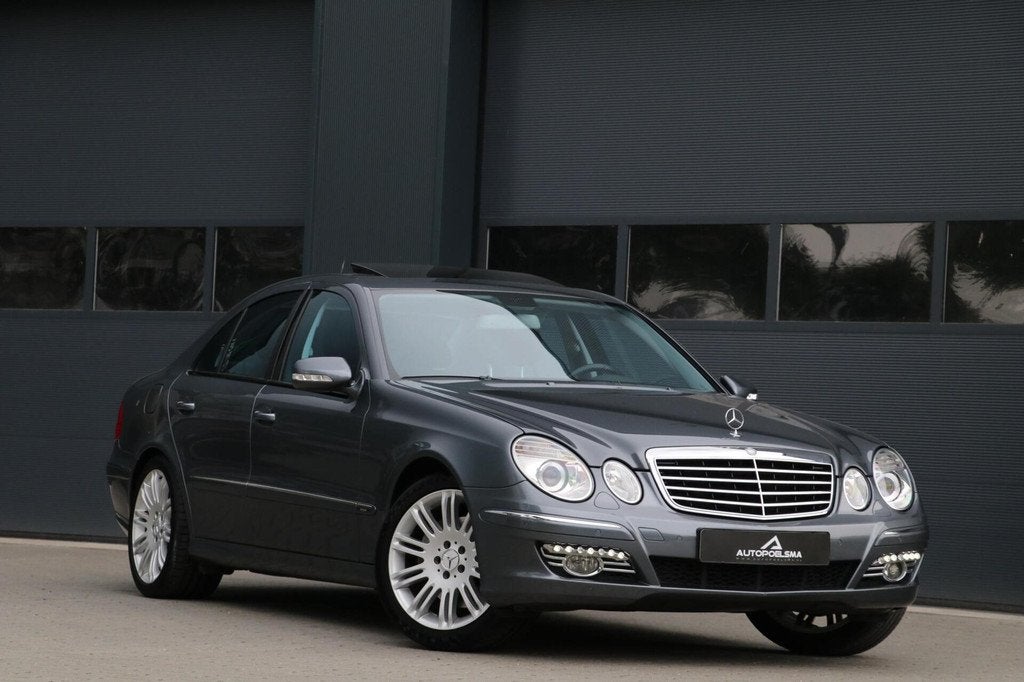 Mercedes E-klasse 200K.184PK Premiumpakket Schuifdak Leder/N, Auto's, Mercedes-Benz, Bedrijf, Te koop, E-Klasse, ABS, Airbags