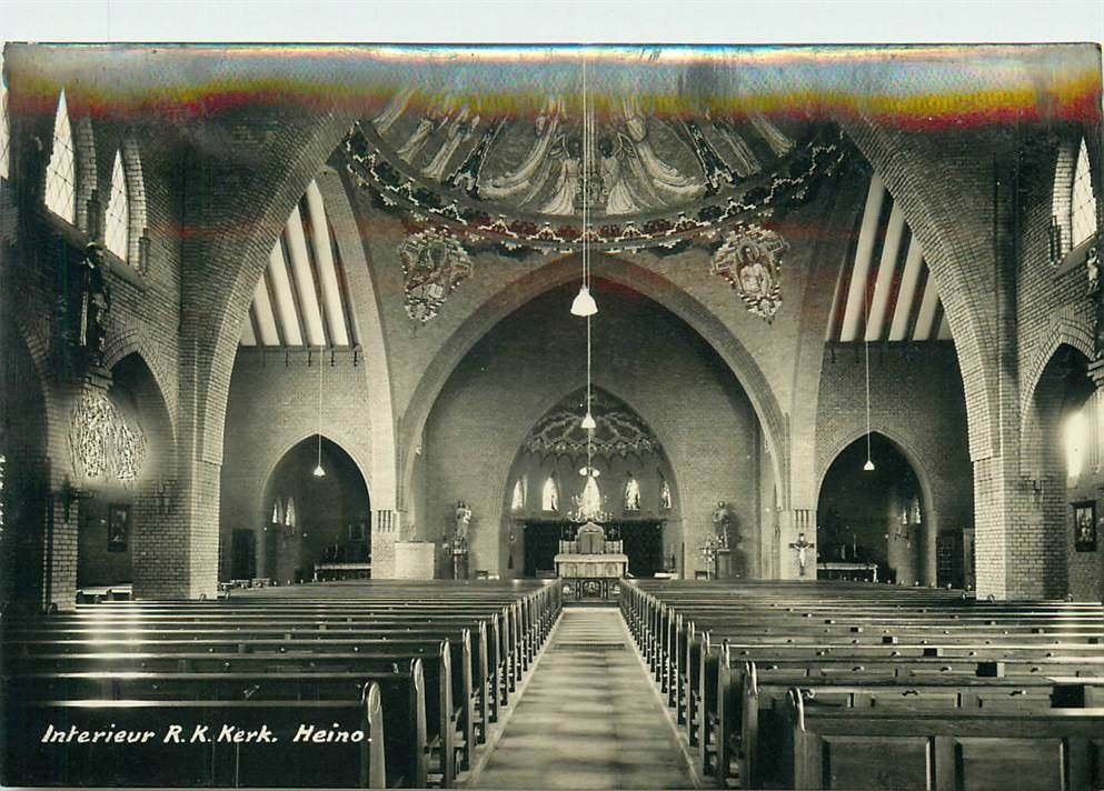 304-276-025 Heino Interieur RK Kerk, Verzenden, Voor 1920, Overijssel