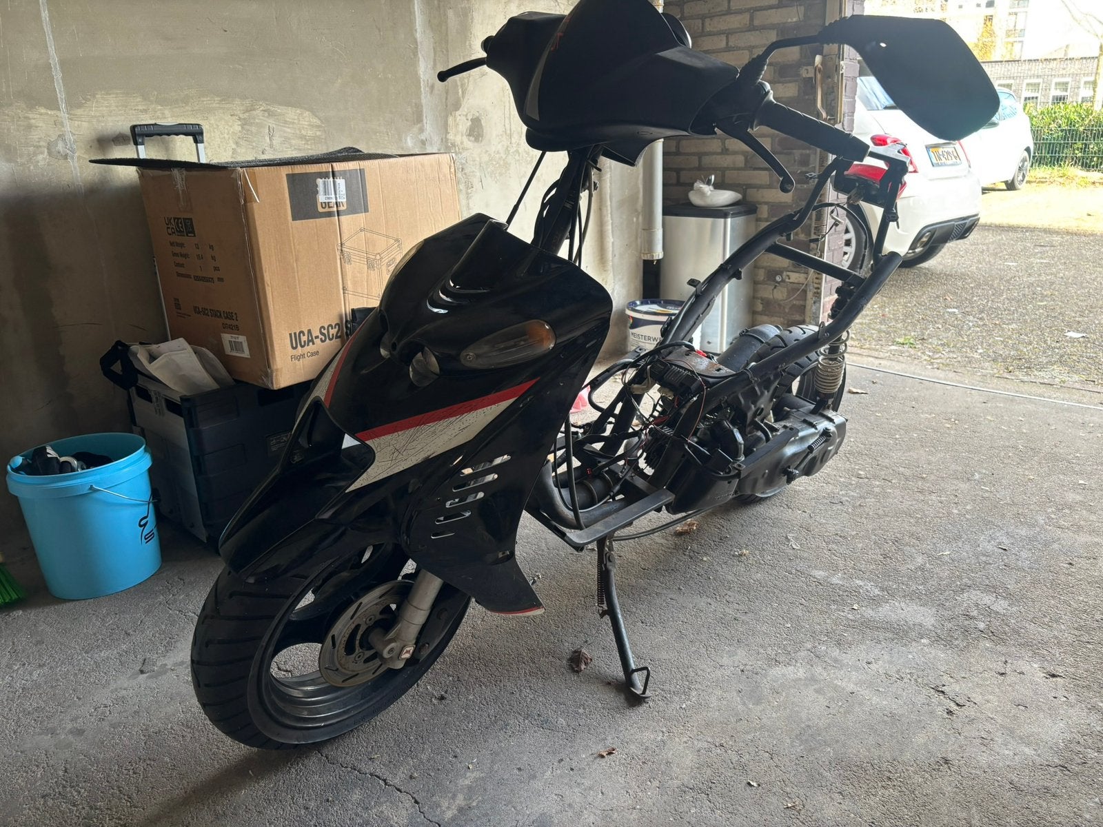Beta ark 50 cc geldig kenteken!! Z.S.M. weg, Fietsen en Brommers, Scooters | Overige merken, Ophalen, Zo goed als nieuw, Tweetakt