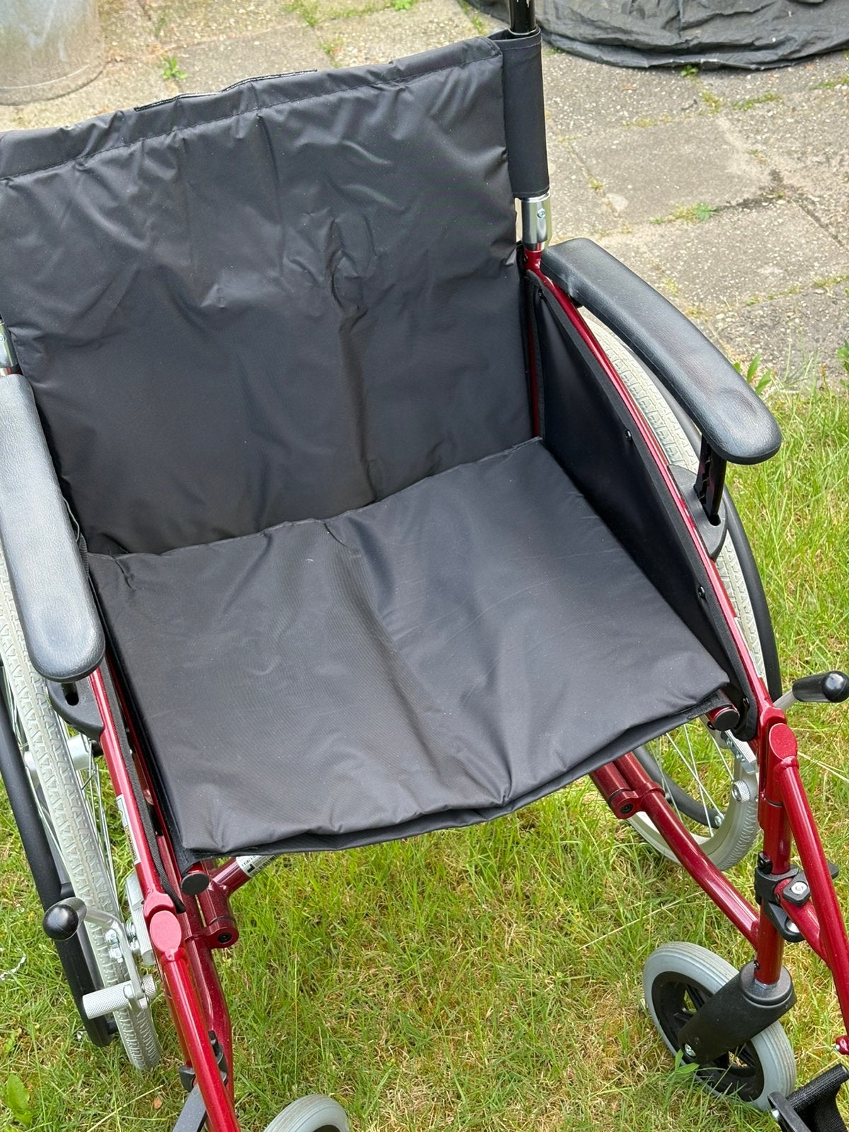 Opvouwbare rolstoel, Diversen, Rolstoelen, Ophalen, Zo goed als nieuw, Duwrolstoel