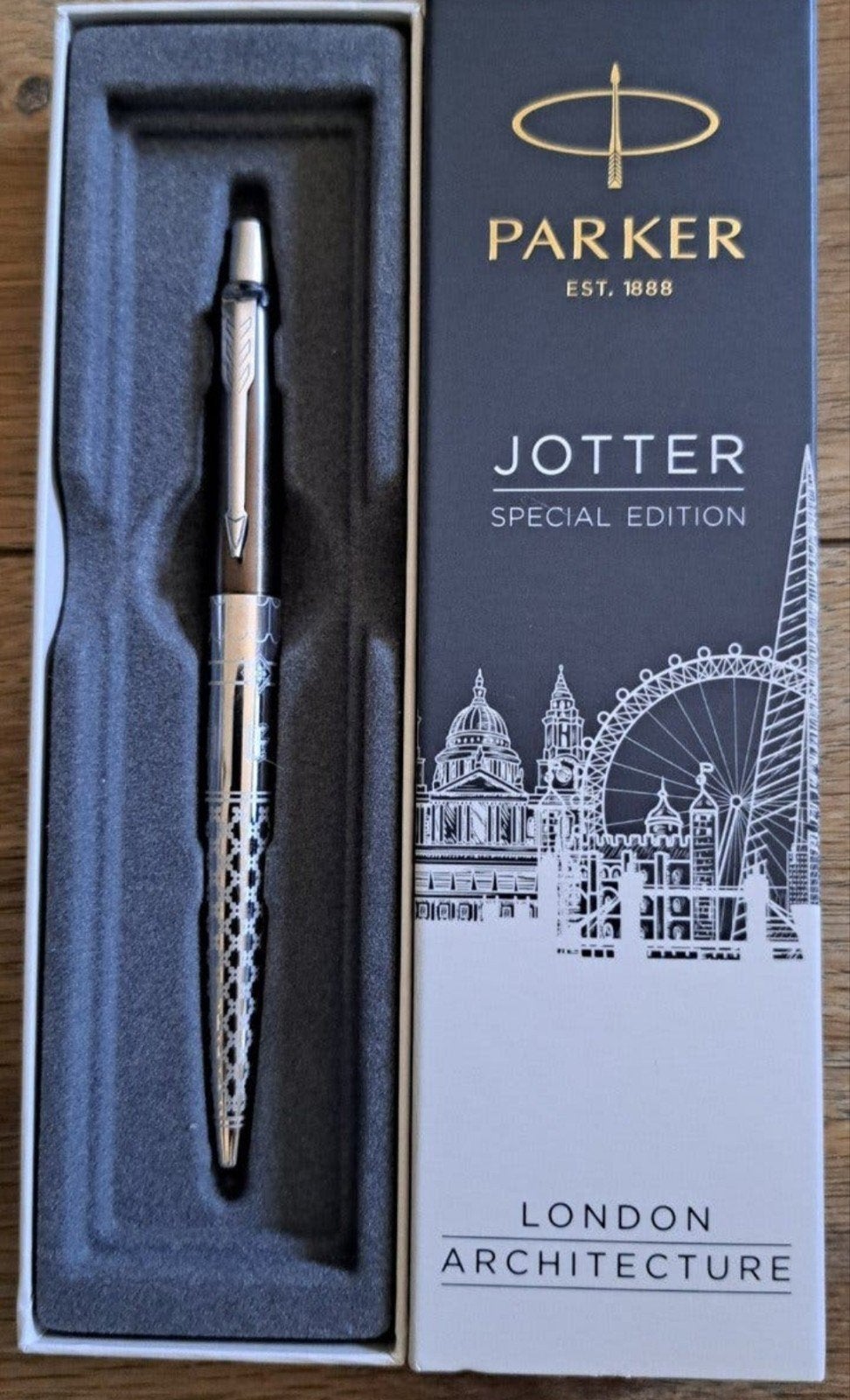 Parker Jotter Special Edition London Architecture brons, Nieuw, Met doosje, Ophalen of Verzenden, Parker