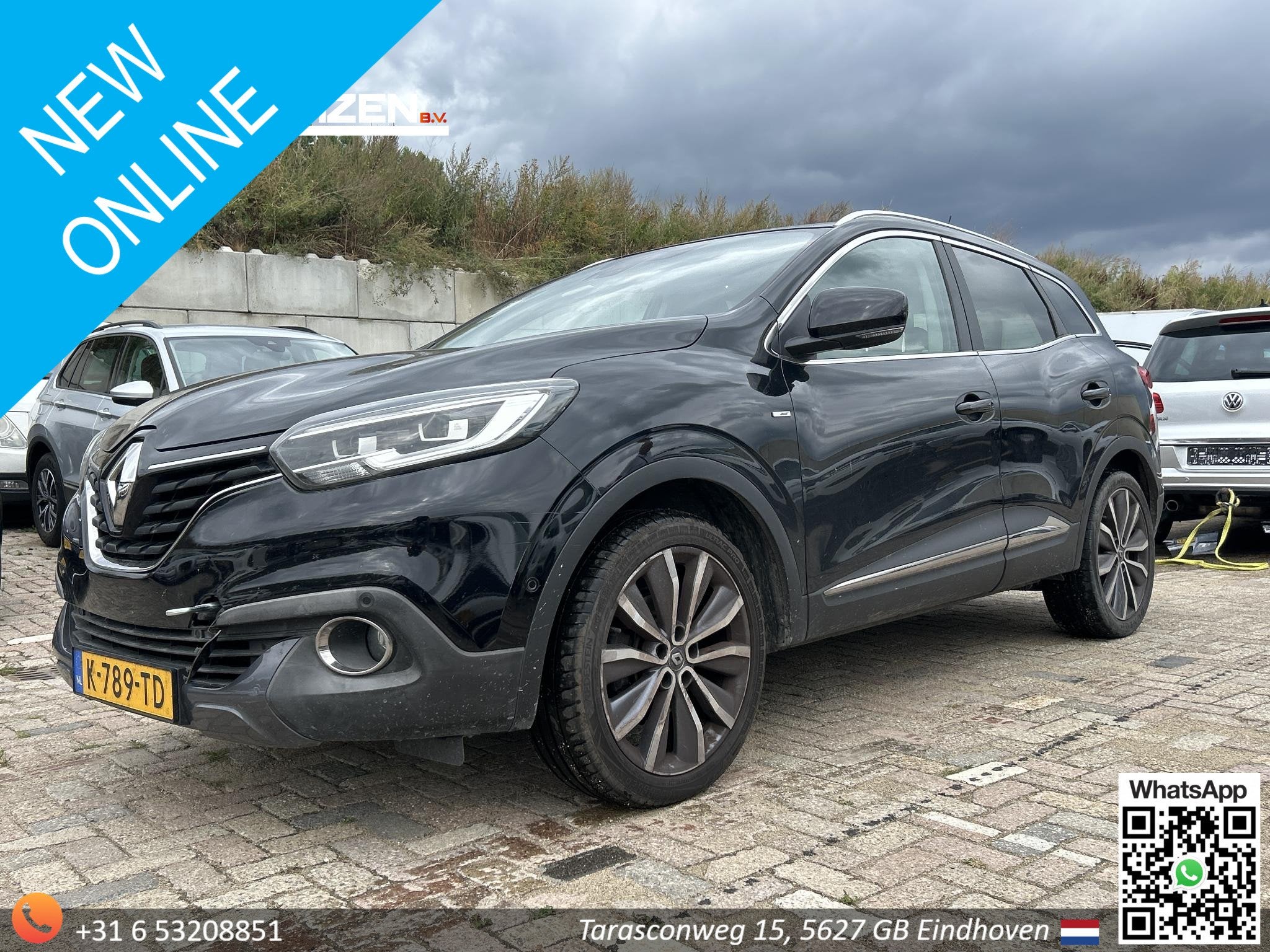 Renault Kadjar 1.2 TCe Bose | MOTOR DEFECT!, Auto's, Voorwielaandrijving, Kadjar, Gebruikt, 4 cilinders