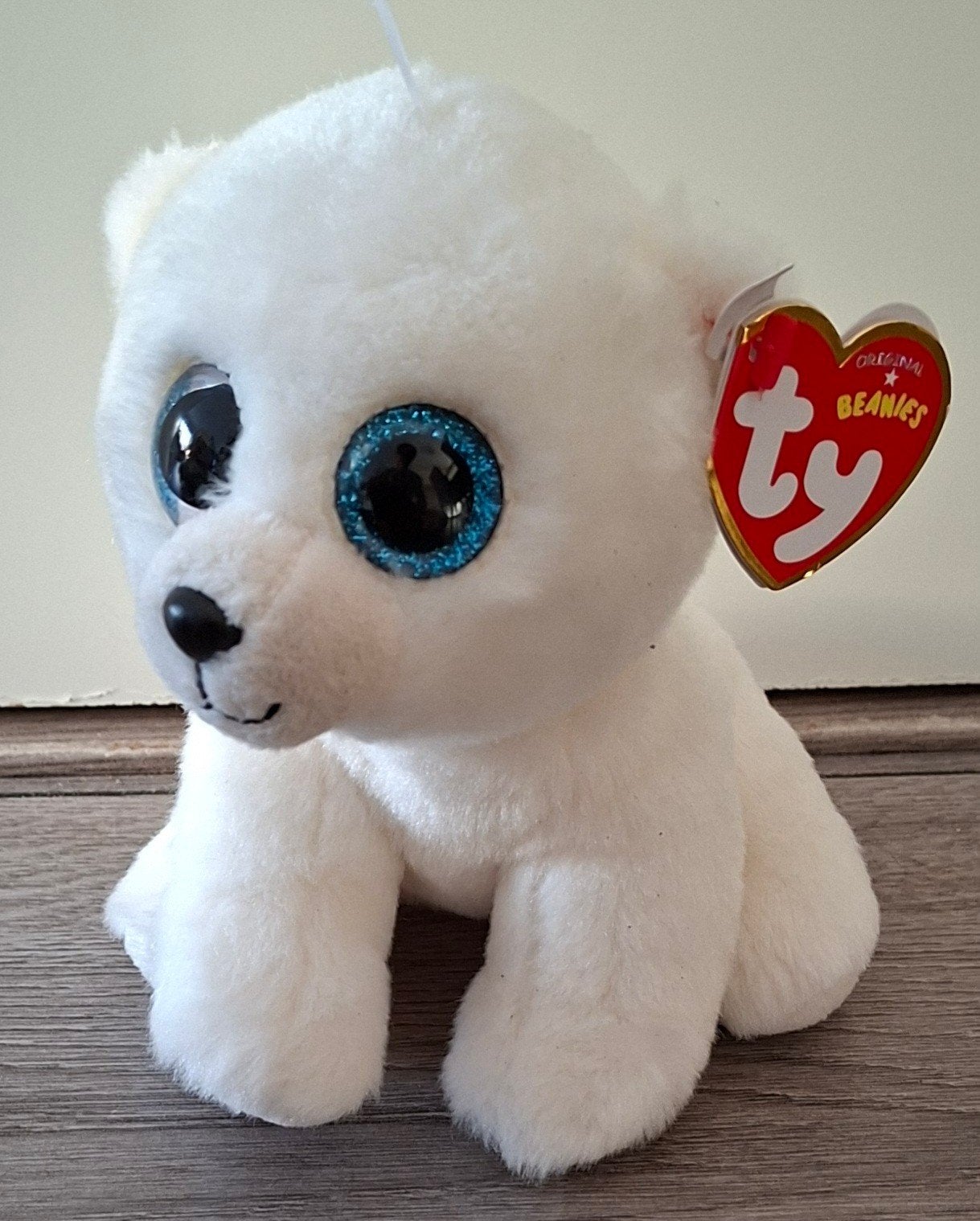 ty beanie boo beertje 16 cm, Overige karakters, Beer, Ophalen of Verzenden, Zo goed als nieuw