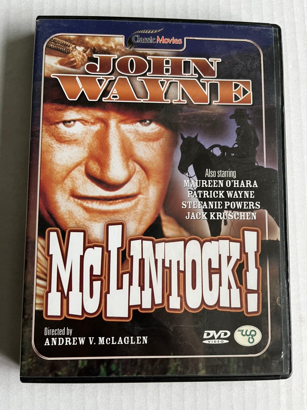 John Wayne - McLintock! DVD - Western Klassieker, Vanaf 6 jaar, Ophalen of Verzenden, Gebruikt, Overige genres