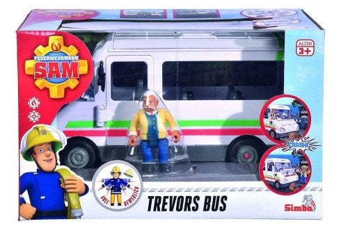 Brandweerman Sam: Trevor's Bus, Kinderen en Baby's, Speelgoed | Speelgoedvoertuigen, ., Nieuw, Ophalen of Verzenden, .